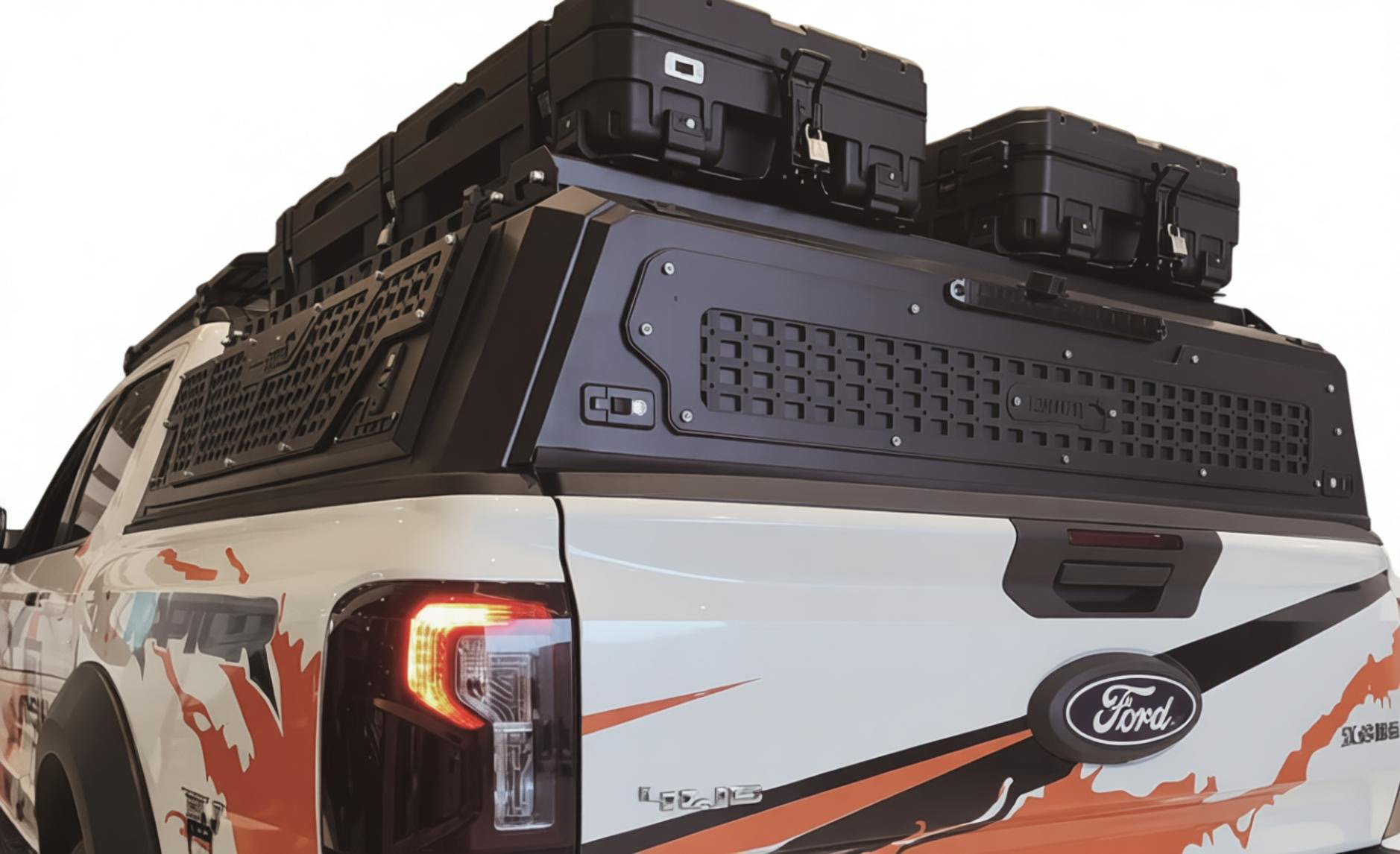 Tri-Opening Half-Height Hardtop Canopy