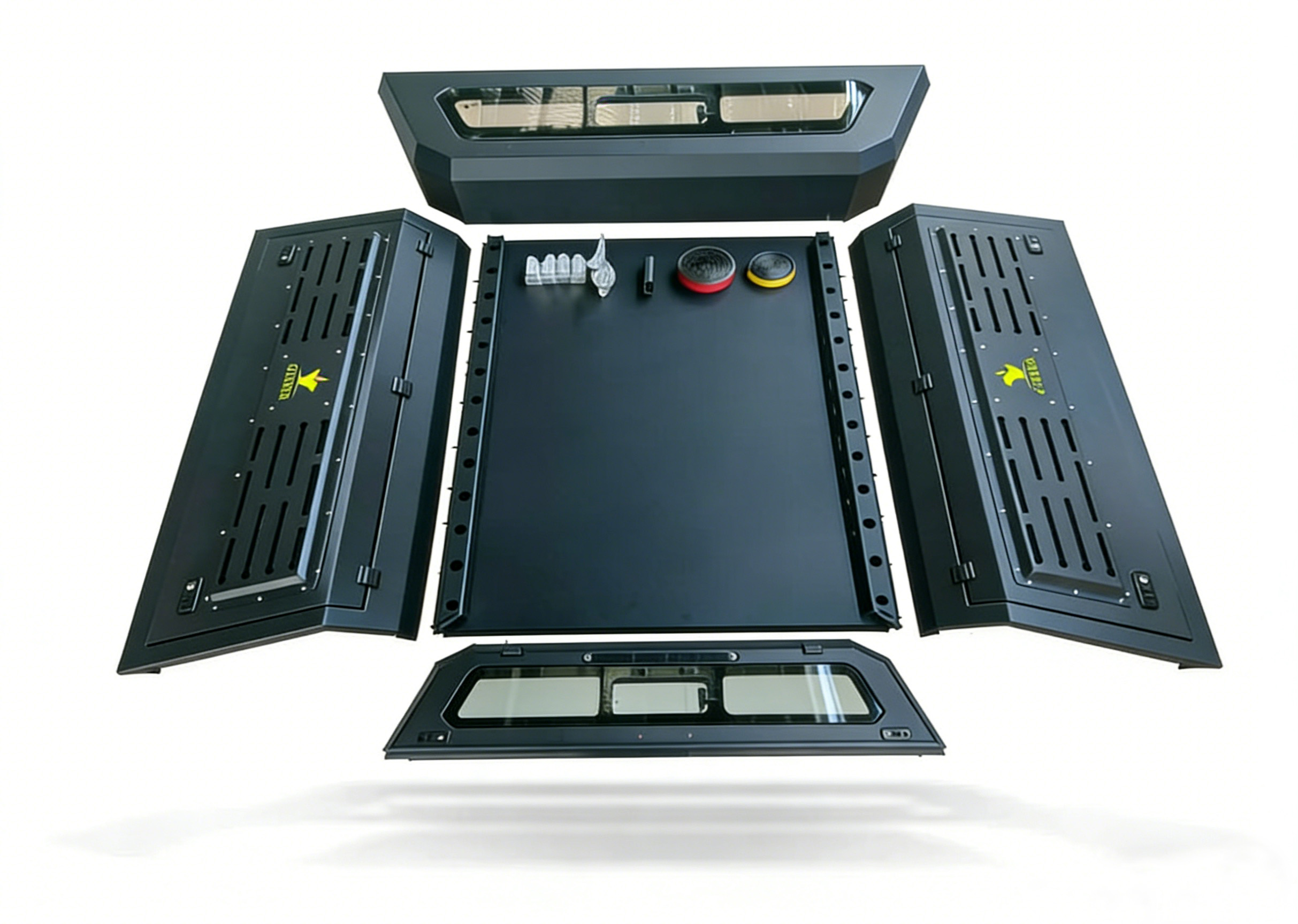 Tri-Opening Pickup Truck Hardtop Canopy